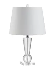 JONATHAN Y Designs Wynne 22in Crystal Table Lamp