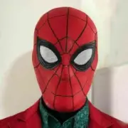 Haho Spider Man Homecoming Mask Spiderman Helmet Hero Costume Cosplay Props