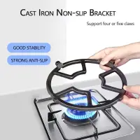 在飛比找蝦皮購物優惠-Universal Cast Iron Wok Stand 