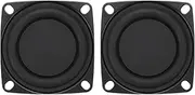 uxcell 2 Pcs Passive Radiator 2 Inch Woofer Vibrating Membrane, Rubber Vibration Diaphragm Plate Subwoofer for Bass Speaker Replacement, DIY