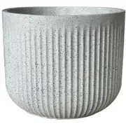 Northcote Pottery 37cm White Linea Cylinder Pot