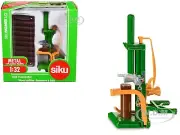 POSCH WOOD SPLITTER GREEN W/ LOGS 1/32 DIECAST MODEL BY SIKU 2468