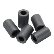 5Pcs Ferrite Toroid Core, Toroid Core 0.7"ODx0.4"IDx1.1"H Ferrite Rings, Black