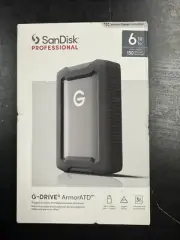 NEW SanDisk Professional G-DRIVE ArmorATD USB 3.2 HDD USB-C Portable Hard Drive