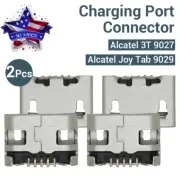 2Pack Micro USB Charging Port Dock Connector For Alcatel 3T 9027W/ Joy Tab 9029W