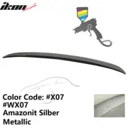 Fits 04-10 BMW 5 Series E60 AC Style Trunk Spoiler #X07 Amazonit Silber Metallic (for: BMW)
