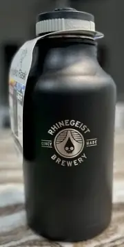 Rhinegeist Brewery Stainless Steel Hydro Flask Beer Growler 64oz - Brand New