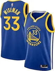 [Outerstuff] James Wiseman Golden State Warriors Blue #33 Kids Youth 8-20 Team Color Home Swingman Jersey