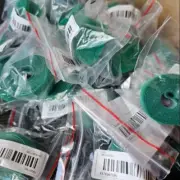 Lot of 50 Rolls / 164 Feet of Tearable Cable Tie Straps Hook And Loop