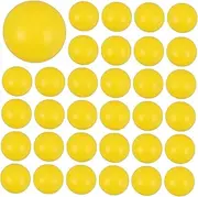 BESTonZON 50pcs Shaped Soft Plastic Balls for Playgrounds Safe and Reusable Bouncing Ball and Bright and Play Areas