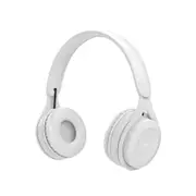 Simple Wireless Bluetooth 5.0 Computer Headset Bluetooth Headset Mini Edition Game Student Microphone Headset-White