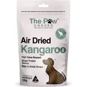 The Paw Grocer Air Dried Kangaroo Straps 100g