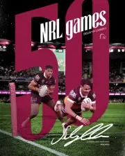 NRL RUGBY STATE OF ORIGIN QLD MAROONS TEAM PLAYER POSTER,BARGAIN,1,FREE POST