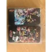 The seven deadly sins Long Wallet Set of 2 Unisex Anime Black Japan Tracking#