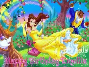 BELLE Edible cake decoration sheet Image topper personalized Beauty and Beast