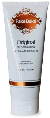 Fake Bake Original Self-Tanning Lotion Lasting Natural Looking Sunless Tanner Fo