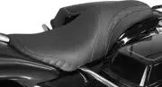 Mustang 75269 Black Standard Dave Perewitz Signature Seat Harley FLHT/R/X 08-23