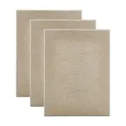 Senso Clear Primed Linen Stretched Canvas, 18""x24"" - 1-1/2"" Deep (Box of 3)