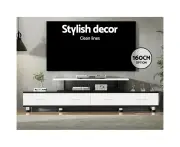 Extendable 160CM To 220CM TV Cabinet Entertainment Unit