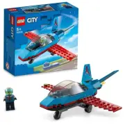 LEGO City Stunt Plane 60323 Toy Block Present Airplane Airplane for Boys and Gir