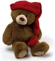 Gund Christmas Jetta 14" Teddy Bear Plush 320307