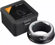 K&F Concept Manual Lens Adapter for Contax/Yashika CY Lens to Canon EOS R Camera