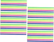 HAPINARY Office Highlighter Tape 6 Sets of Book Highlighter Strips Non- Lightweight Annotation Supplies for Teachers