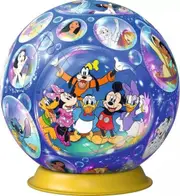 3D PuzzleBall Disney Characters Puzzle, 72pc