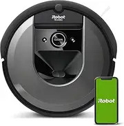 [iRobot] Roomba i7 (7150) Robot Vacuum- Wi-Fi Connected, Smart Mapping, Compatible with Alexa, Ideal for Pet Hair, Works With Clean Base, Black