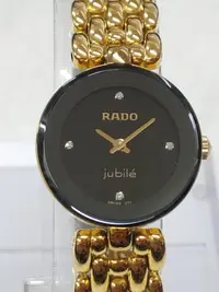 在飛比找Yahoo!奇摩拍賣優惠-瑞士製精品 RADO Jubile 真鑽石英女錶 保證真品