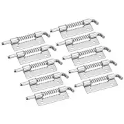 Spring Loaded Latch Pin, 10Pcs 2.83" - Stainless Steel Left-Handed with Hole