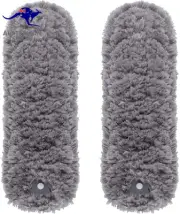 Lint Free Microfiber Duster Refills, Washable Duster for Household Cleaning, 2 P
