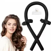 Reusable Heatless Curling Rod Curler Headband Curly Hair Ribbon Soft Roller