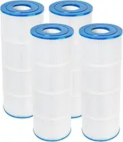 WuYan CX580XRE Pool Filter Compatible with Hayward Swim Clear C580E,C3030,C3025,C3020,CX580XRE,C-7483,FC-1225,for Pleatco PA81,4×81 Sq. Ft Pool Filter Cartridge, 4 Pack