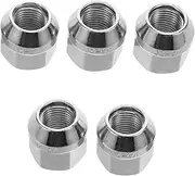 5pcs Wheel Modification Flange Nuts Studs Open Cap Design for Easy Installation Durable Replacement for Tire Maintenance and Vehicle Upgrades
