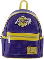 Loungefly LA Lakers Debossed Logo Mini Backpack