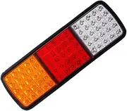 High Brightness 75 Led Trailer Tail Light Universal Fit Rear Tail Light for Trucks Boats Rvs Utes