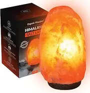 Organic Wonders Original 100% Pure Pink Himalayan Rock Salt Lamp (2-3kg) | Soothing Relaxing Glow | Natural Décor | Authentic Pink Crystal