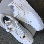 韓國代購 NIKE AIR FORCE 1 07 ESSENTIAL 銀鐳射尾 休閒鞋 板鞋 AO2132-003