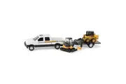 John Deere 20cm Construction Vehicle Set Trailer Pickup Mini Trucks Toys Kids