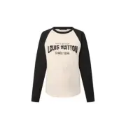 LOUIS VUITTON SIGNATURE VARSITY LONG-SLEEVED TOP SIZE M 1AGPHP