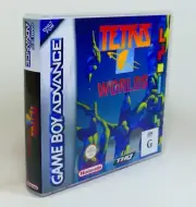 GBA Game Boy Advance Storage Case - Tetris Worlds - NO GAME