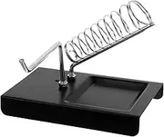 Tabletop Soldering Iron Holder Durable Iron Stand for Desk Convenient Soldering Support with Coiled Springs for Hobbyists Electricians DIY Projects