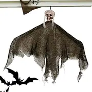 Ghost Halloween Reaper | Halloween Door Ghost Decor,Spooky Halloween Tree Ghosts, Scary Halloween Decorations Ghost for Lawn Decorations