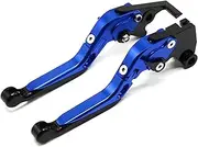 MAODOXIANG Handlebar Kits for YAMA-HAS MT-03 YZF R25 YZF R3 2015-2017 CNC Motorbike Levers Motorcycle Brake Clutch Levers Adjustable Foldable Extendable (Color : 2)
