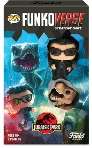 Jurassic Park - Ian Malcolm & Tyrannosaurus Rex Pop! Funkoverse Strategy Game 2-Pack
