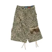 [Andersson Bell] Depot Leopard Cargo Shorts