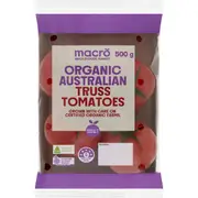 Woolworths Organic Tomato Truss 500g