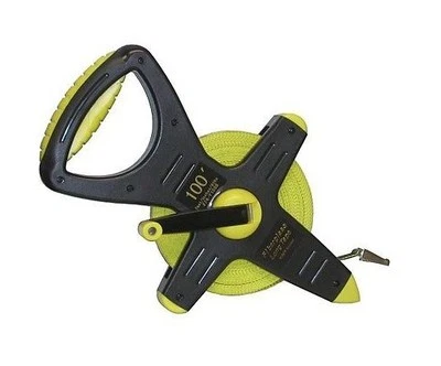 CST 74-Y1008M 100ft Fiberglass Zip-Line Open Reel Tape dual scales Inch/Metric