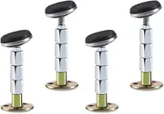 Wailicop Adjustable Threaded Bed Frame Anti-Shake Protectors Tool, Bedside Headboard Stoppers Prevent loosening Anti-Shake Fixer, Easy Install (XL about(80-118mm))